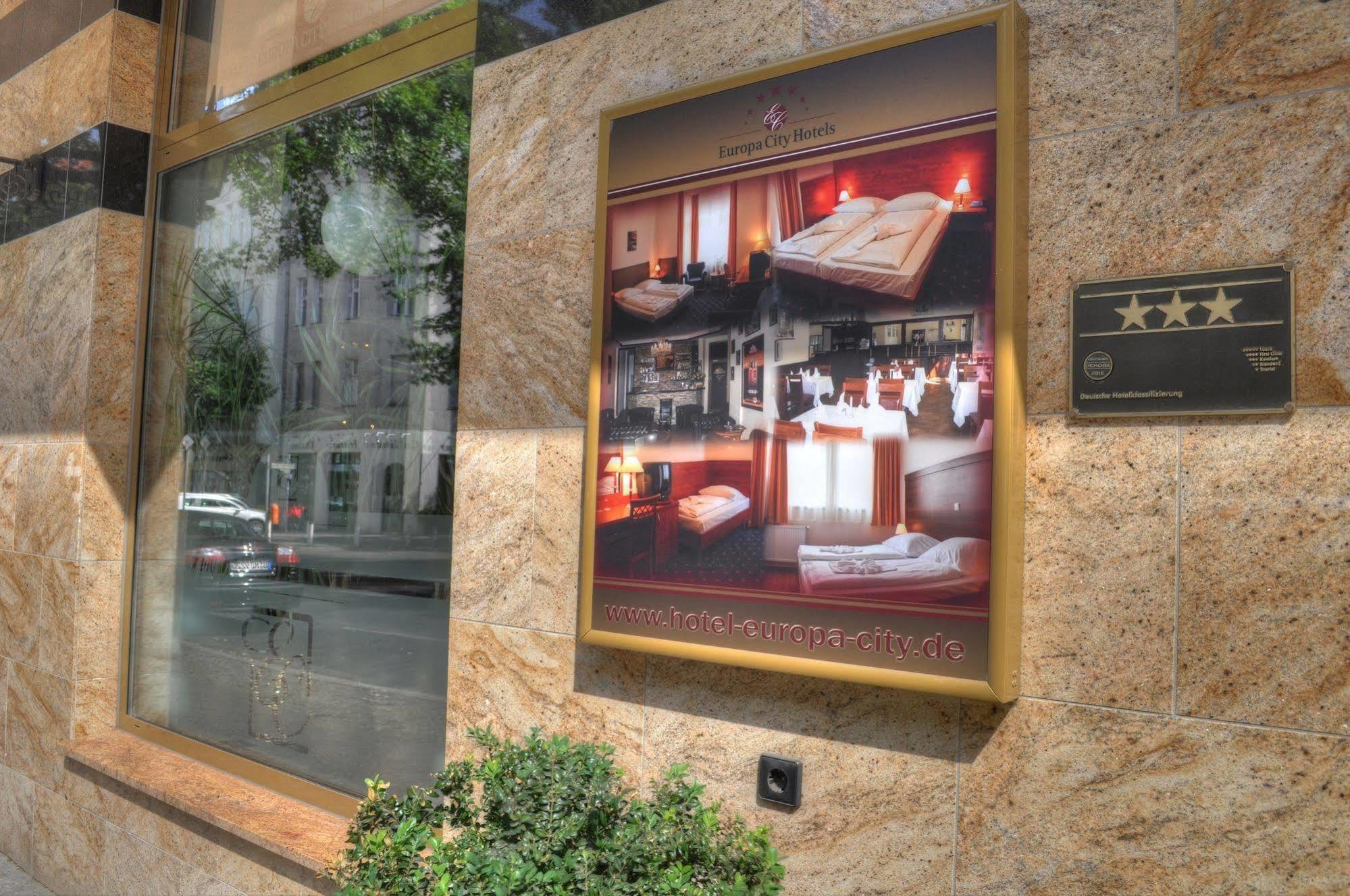Hotel Europa City Берлин Екстериор снимка